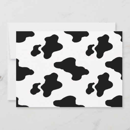 Eerste verjaardag van cowboy jongens kaart (Achterkant)