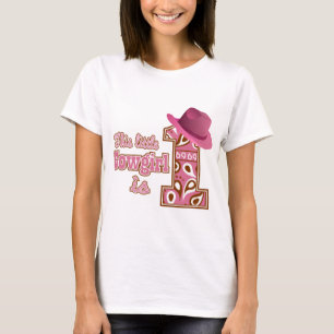 Eerste verjaardag van Cowgirl T-shirt