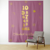 Eerste verjaardag van de jaarwisseling wandkleed (In situ)