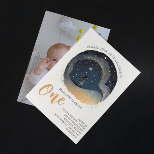 Eerste verjaardag van de Keltische Star Waterverf  Kaart