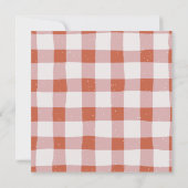 Eerste verjaardag van de moderne Italiaanse pizza Kaart (Achterkant)