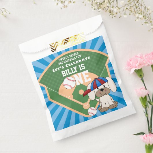 Eerste verjaardag van de paardehond van het paarde bedankzakje (Gezegeld)