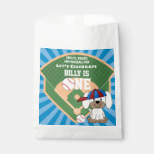 Eerste verjaardag van de paardehond van het paarde bedankzakje (Voorkant)