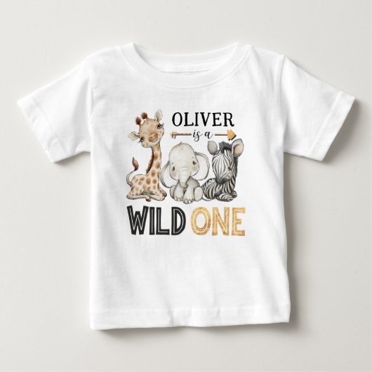 Eerste verjaardag van de persoonlijke WILD ONE Saf (Voorkant)