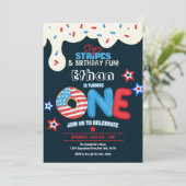 Eerste verjaardag van de uitnodiging van de vierde (Staand voorkant)