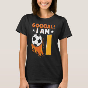 Eerste verjaardag van de Voetdag-wedstrijd 1 jaar  T-shirt