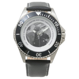 Eerste verjaardag van echtgenoten FOTOCadeau van v Horloge