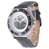 Eerste verjaardag van echtgenoten FOTOCadeau van v Horloge (Gekanteld)