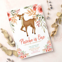 Eerste verjaardag van hert Woodland