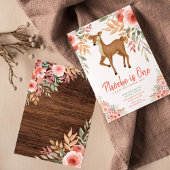 Eerste verjaardag van hert Woodland Kaart