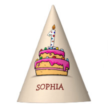 Eerste verjaardag van het meisje, 1 op de zoete ro