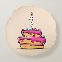 Eerste verjaardag van het meisje, 1 op de zoete ro