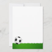 Eerste verjaardag van het moderne Voetbal Grass Ki Kaart (Achterkant)