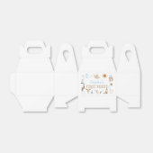 Eerste verjaardag van het rodeo-pastel bedankdoosjes (Uitgevouwen)