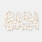 Eerste verjaardag van het rodeo-pastel bedankdoosjes (Uitgevouwen)