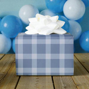 Eerste verjaardag van kind met blauwe bes cadeaupapier