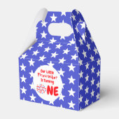 Eerste verjaardag van Little Firecracker Bedankdoosjes (Voorkant Zijde)