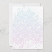 Eerste verjaardag van Little Pearl Kaart (Achterkant)