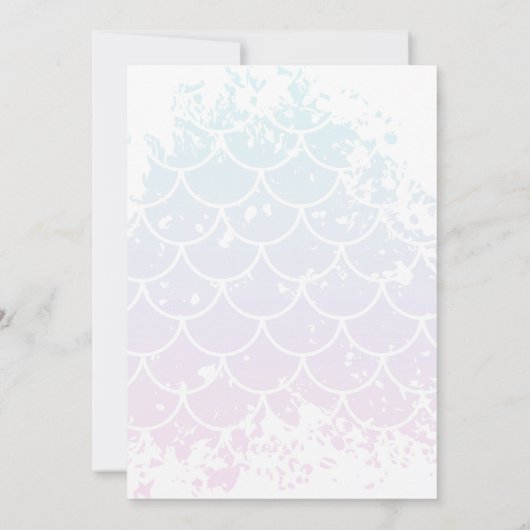 Eerste verjaardag van Little Pearl Kaart (Achterkant)