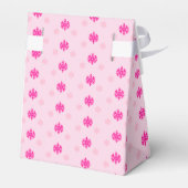 Eerste verjaardag van Little Snowflake Bedankdoosjes (Achterkant)