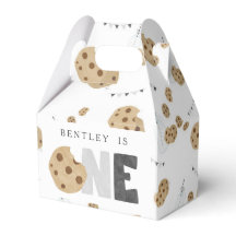 Eerste verjaardag van melk en koekjes