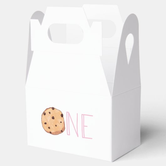 Eerste verjaardag van melk en koekjes bedankdoosjes (Geopend)