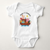 Eerste verjaardag van Noah's Ark Childs T-shirt (Voorkant)