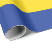 Eerste verjaardag van Red Yellow Blue Cadeaupapier (Rol Hoek)