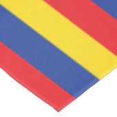 Eerste verjaardag van Red Yellow Blue Tafelkleed (Gekanteld)