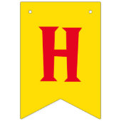 Eerste verjaardag van Red Yellow Blue Vlaggetjes (Tweede vlag)