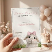 Eerste verjaardag van Some Bunny Kaart