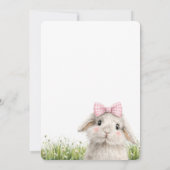 Eerste verjaardag van Some Bunny Kaart (Achterkant)