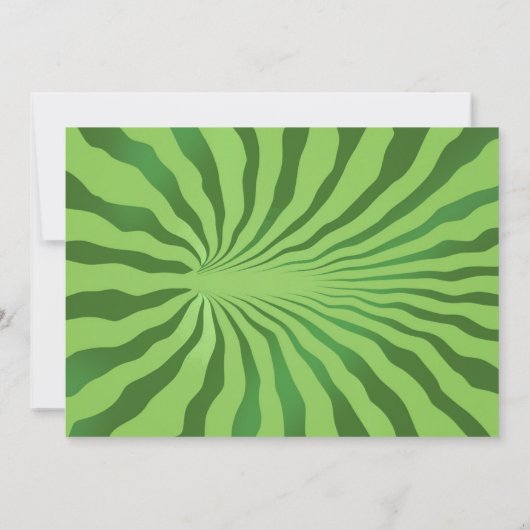 Eerste verjaardag van Watermelon Kaart (Achterkant)