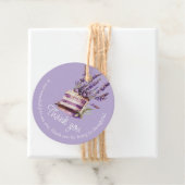Eerste verjaardag Violet Persoonlijk Bedankt Bedankjes Labels (In situ)