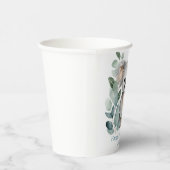 Eerste Verjaardag Waterverf Koala Beer Verjaardag Papieren Bekers (Rechts)