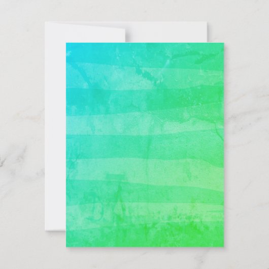 Eerste verjaardag Wild One Oerwoud Sloth Party Kaart (Achterkant)