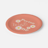 Eerste Verjaardag Wild One Papieren Bordje (Gekanteld)