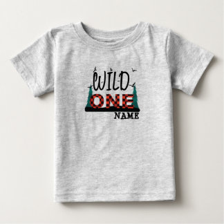 Eerste verjaardag Wilde één buffelpleister shirt