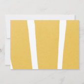 Eerste Verjaardag Zonneschijn Sinaasappel Boho Sch Kaart (Achterkant)