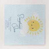 Eerste verjaardagsfeest Ray of Sunshine Schattige  Legpuzzel (Horizontaal)