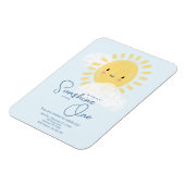 Eerste verjaardagsfeest Ray of Sunshine Schattige Magneet (Linkerzijde)