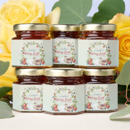 Eerste verjaardagsfeestje bessenjam gelei
