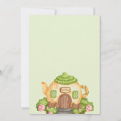 Eerste verjaardagsfeestje met feeëntje kaart (Achterkant)