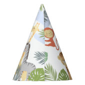 Eerste verjaardagsfeestje Pet met schattige beeste Feesthoedjes (Achterkant)