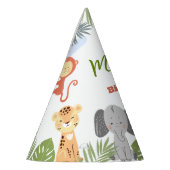 Eerste verjaardagsfeestje Pet met schattige beeste Feesthoedjes (Links)