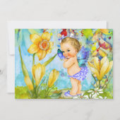 Eerste verjaardagsfeestje prinses kaart (Voorkant)