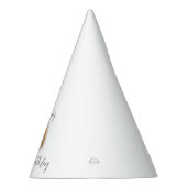 Eerste verjaardagsfeestje slak regenboog feesthoedjes (Rechts)