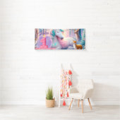 Eerste verjaardagsfeestje  spandoek (Insitu)