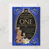 Eerste verjaardagsfeestje van Afro-Amerikaanse pri Kaart (Voorkant)