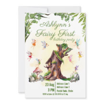 Eerste verjaardagsfeestje van Fairy 1st Pixie & Tr